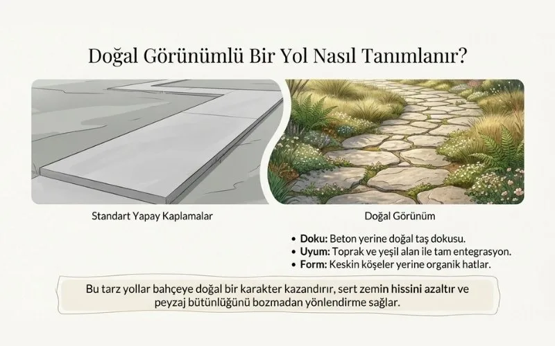 Doğal Görünümlü Yürüyüş Yolu Nedir?