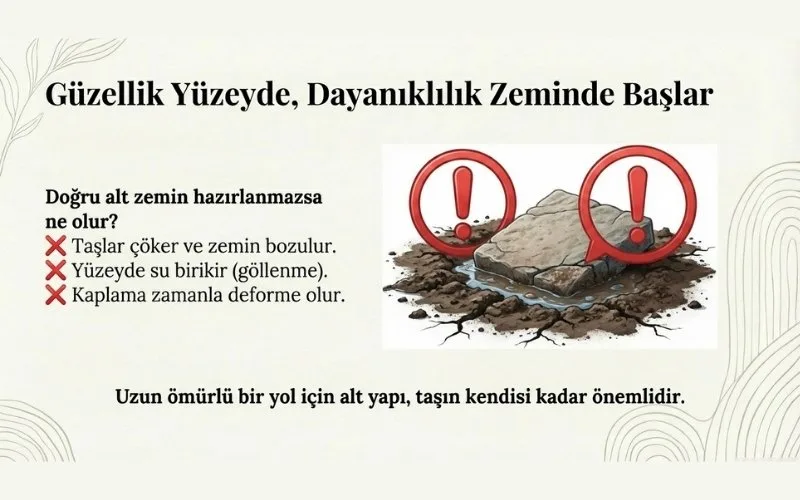 Yürüyüş Yolu Yapımında Alt Zemin Neden Önemlidir?