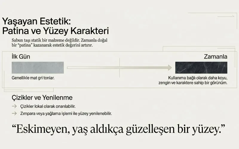 Sabun Taşı Tezgâhın Avantajları