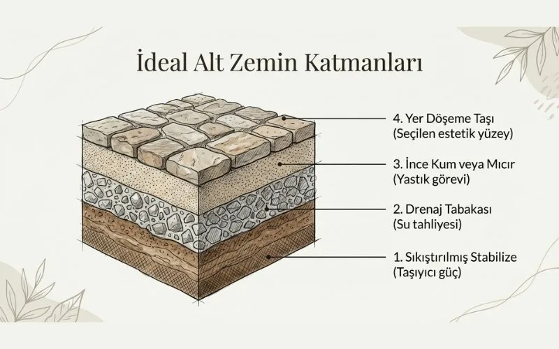 İdeal alt zemin katmanları: