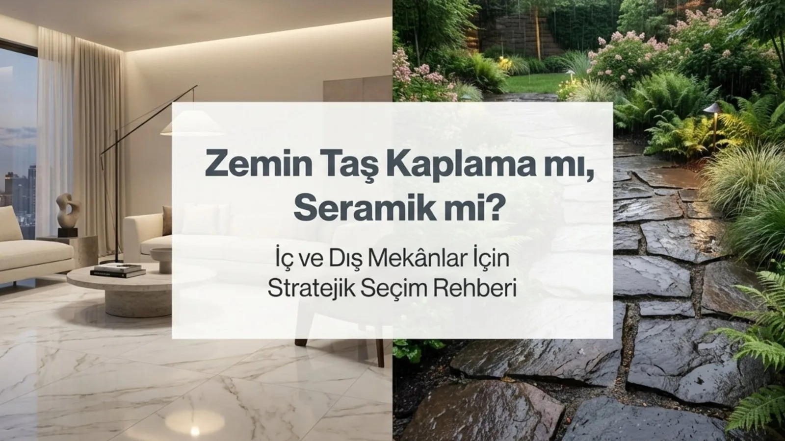 Zemin Taş Kaplama mı, Seramik mi