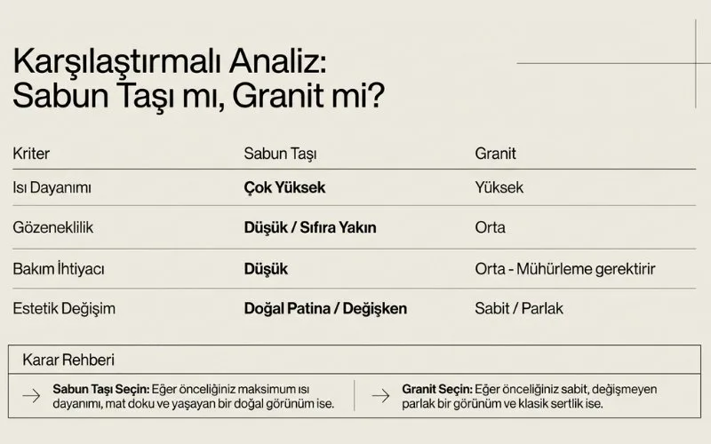 Sabun Taşı mı Granit mi? (Karşılaştırmalı Karar Bölümü)