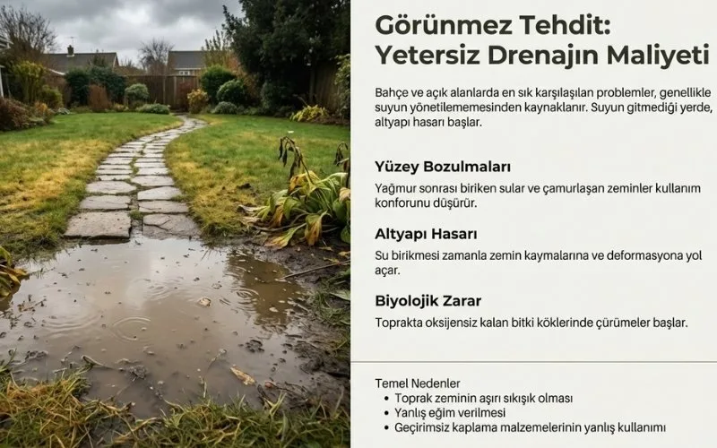 Drenaj Sorunları Neden Oluşur?