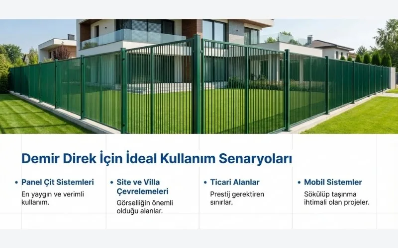 Ne Zaman Demir Direk Tercih Edilmeli