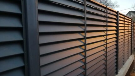 rüzgar kırıcı panjur çit