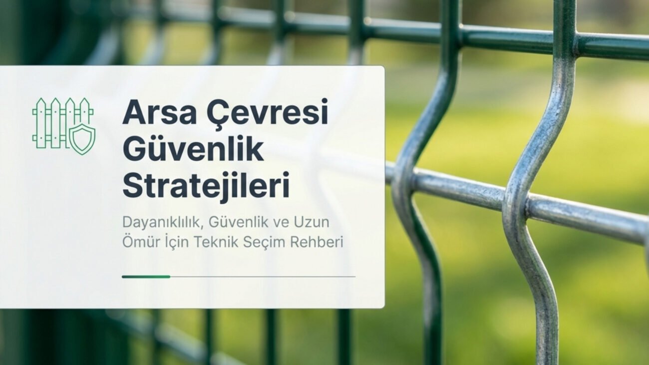 Arsa Çevresi İçin Çit Seçimi