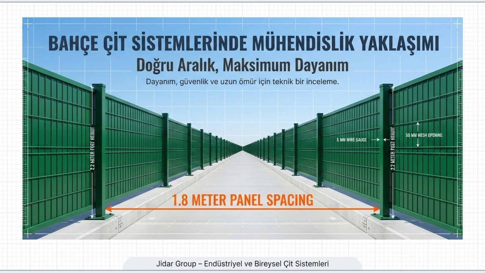 Bahçe Çit Direkleri Kaç Metre Arayla Dikilir (1)