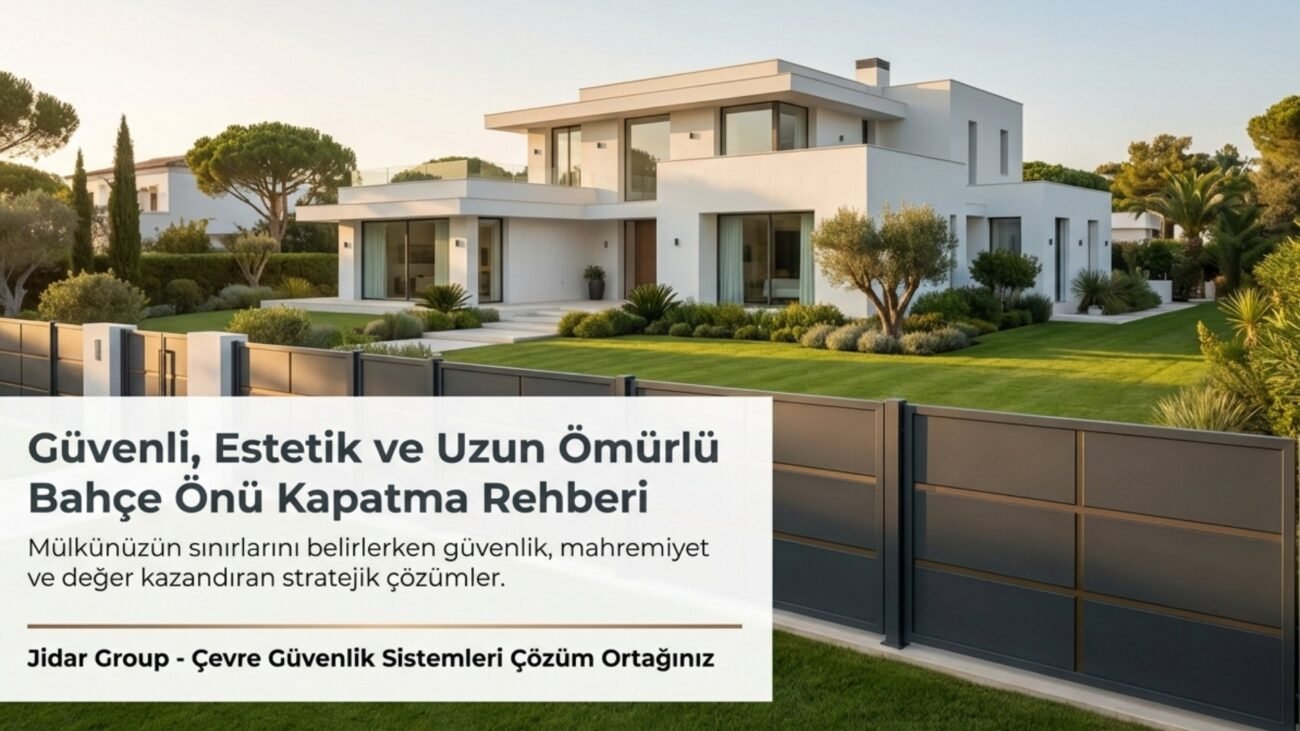 Bahçe Önünü Nasıl Kapatabilirim