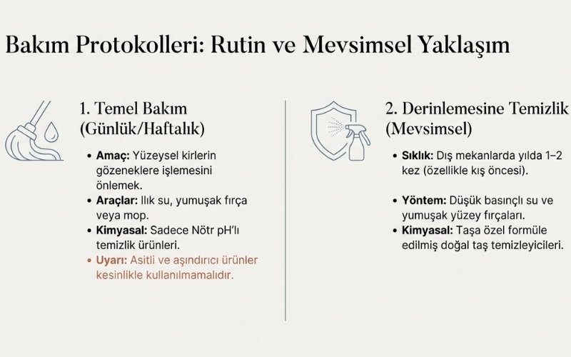 Doğal Taş Temizliği Nasıl Yapılır?