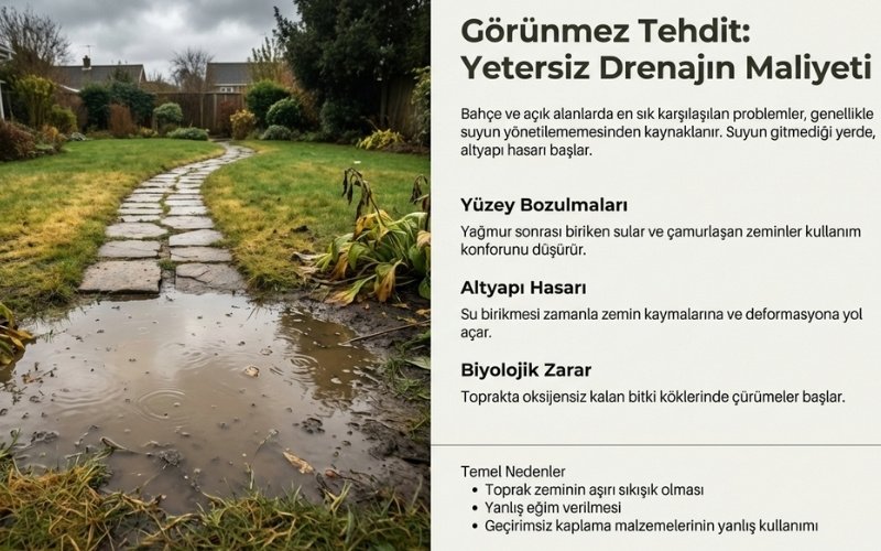 Drenaj Sorunları Neden Oluşur?