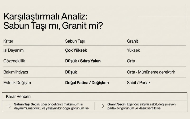Sabun Taşı mı Granit mi? (Karşılaştırmalı Karar Bölümü)