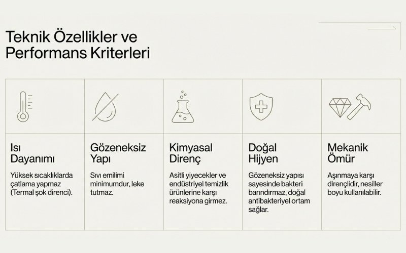 Sabun Taşının Teknik Özellikleri