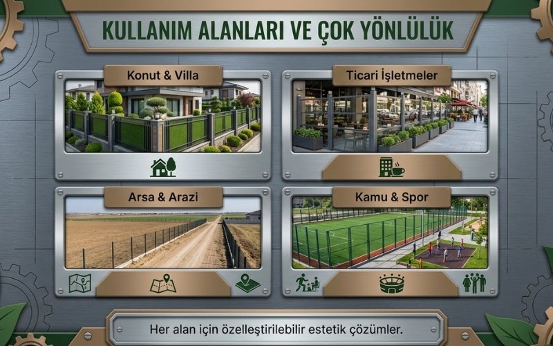 Sakarya’da Çim Çit Nerelerde Kullanılır