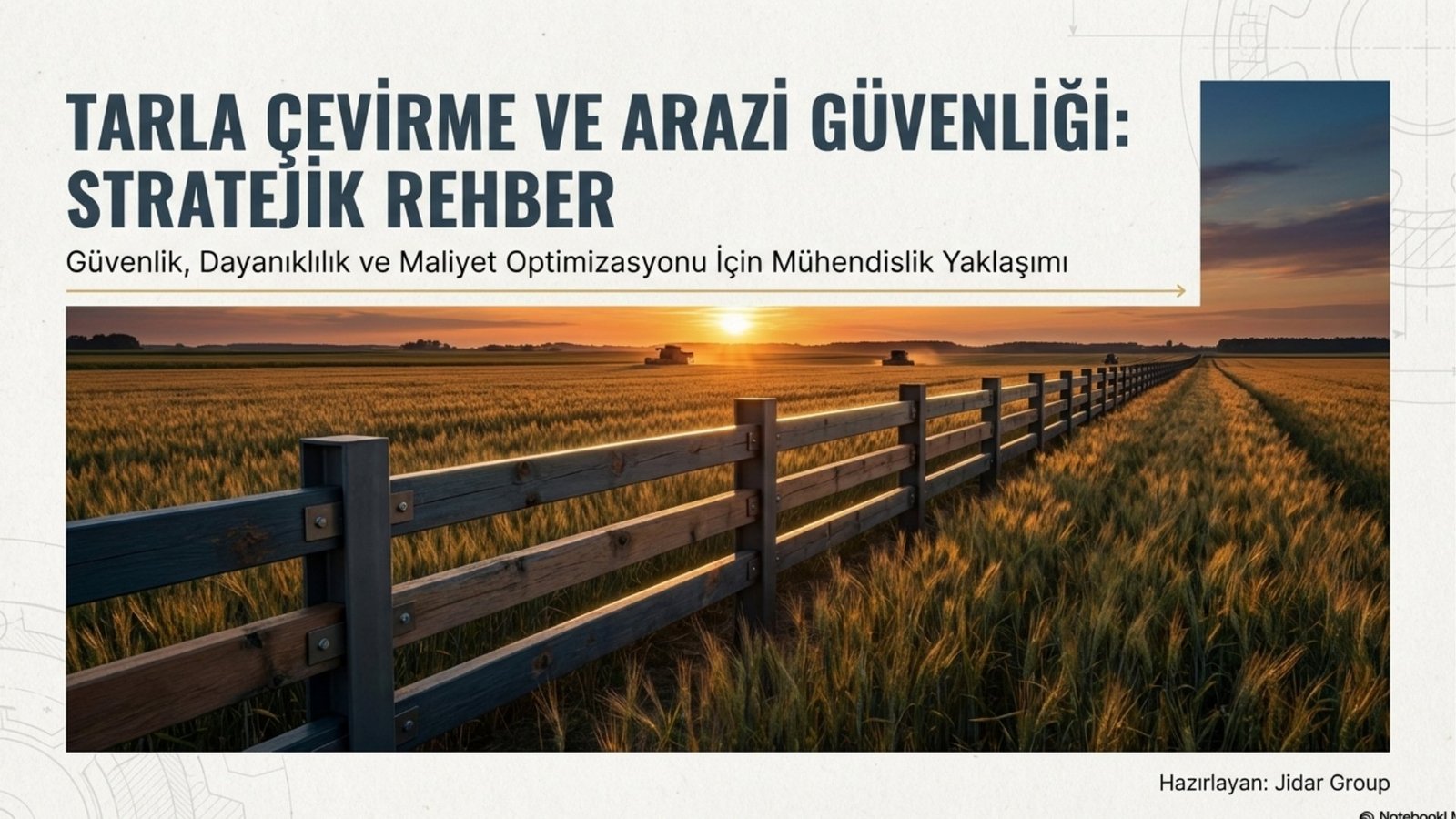 Tarla Etrafi Cevirme Yontemleri 1