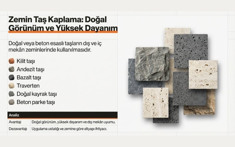 Zemin Taş Kaplama Nedir?