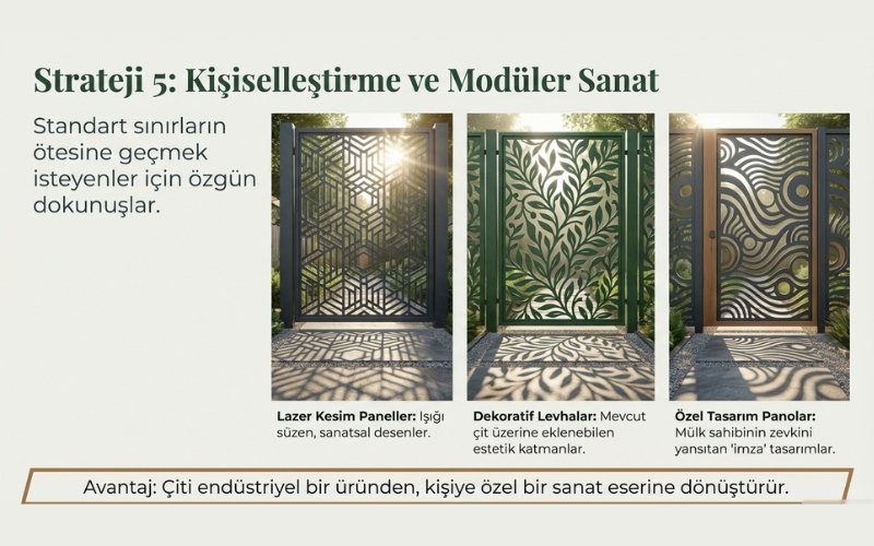Modüler Aksesuar ve Dekoratif Paneller