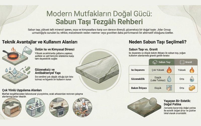 sabun taşı tezgah rehberi
