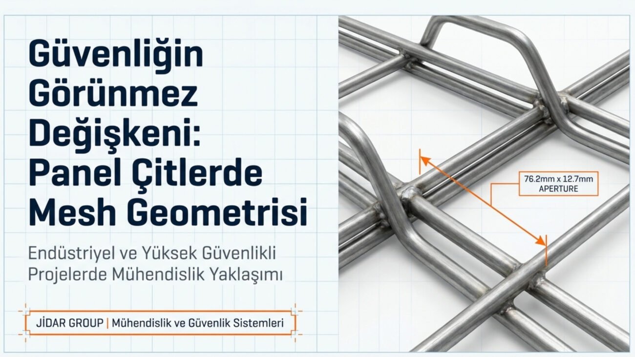 Panel Çitlerde Çit Mesh Aralığı