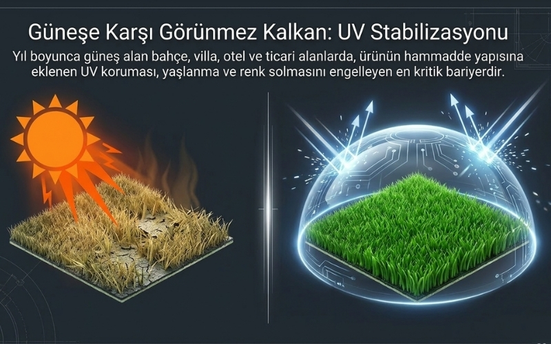 suni çim uv dayanımı