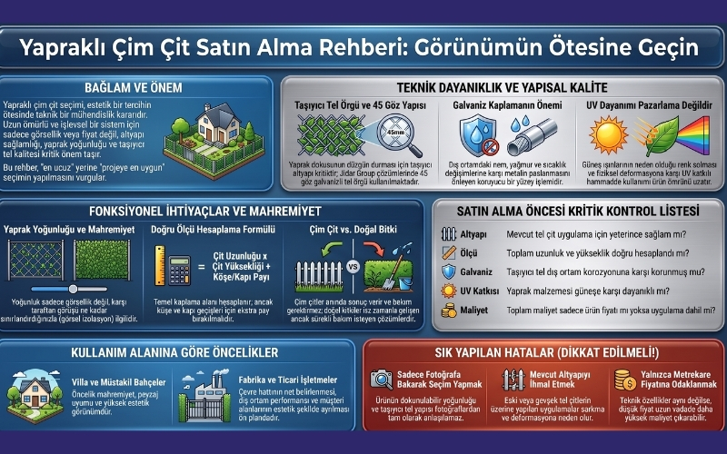 Yapraklı Çim Çit fiyatları