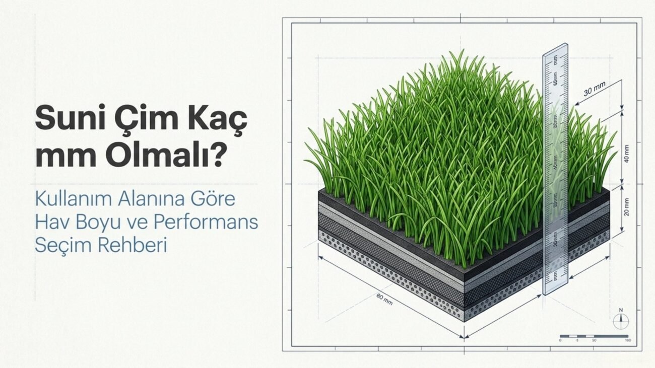 Suni Çim Kaç mm Olmalı